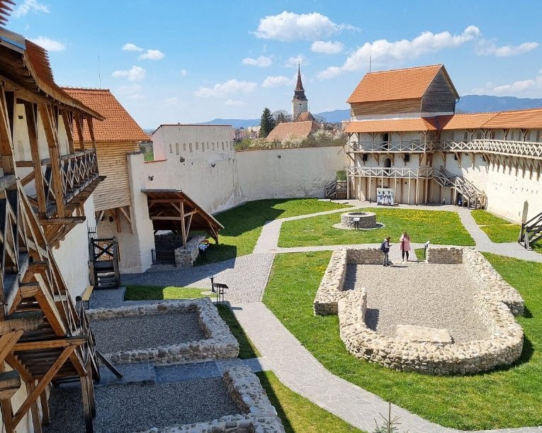 Feldioara Citadel, Feldioara, Brașov, Romania, Romania